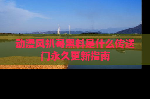 动漫风扒哥黑料是什么传送门永久更新指南