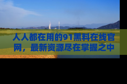 人人都在用的91黑料在线官网，最新资源尽在掌握之中