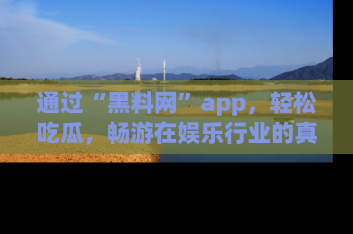 通过“黑料网”app，轻松吃瓜，畅游在娱乐行业的真实世界！