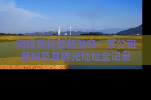 网曝黑料最新消息：某公司黑料及其曝光地址全记录