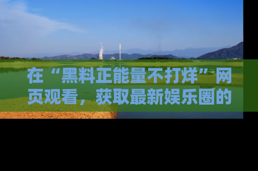 在“黑料正能量不打烊”网页观看，获取最新娱乐圈的正能量与黑料揭秘！